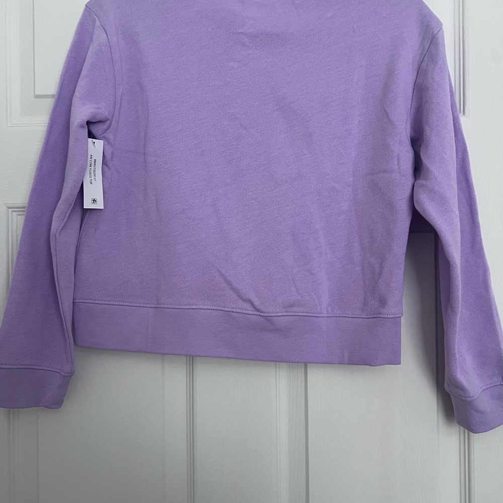 Dog’s with Ribbons Lavender Sweatshirt - Picture 3 of 4